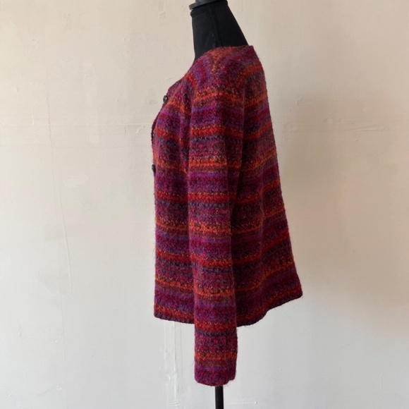 Jewel, toned, mohair blend jacket - Picture 4 of 8